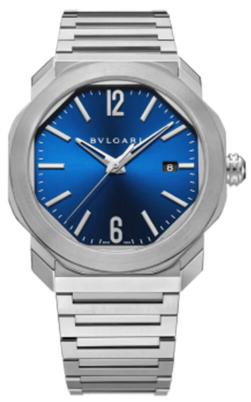 Bulgari OCTO ROMA II Blue Dial 102856