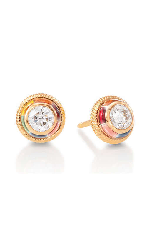 Wellendorff Golden Rainbow Earrings 8087617GG