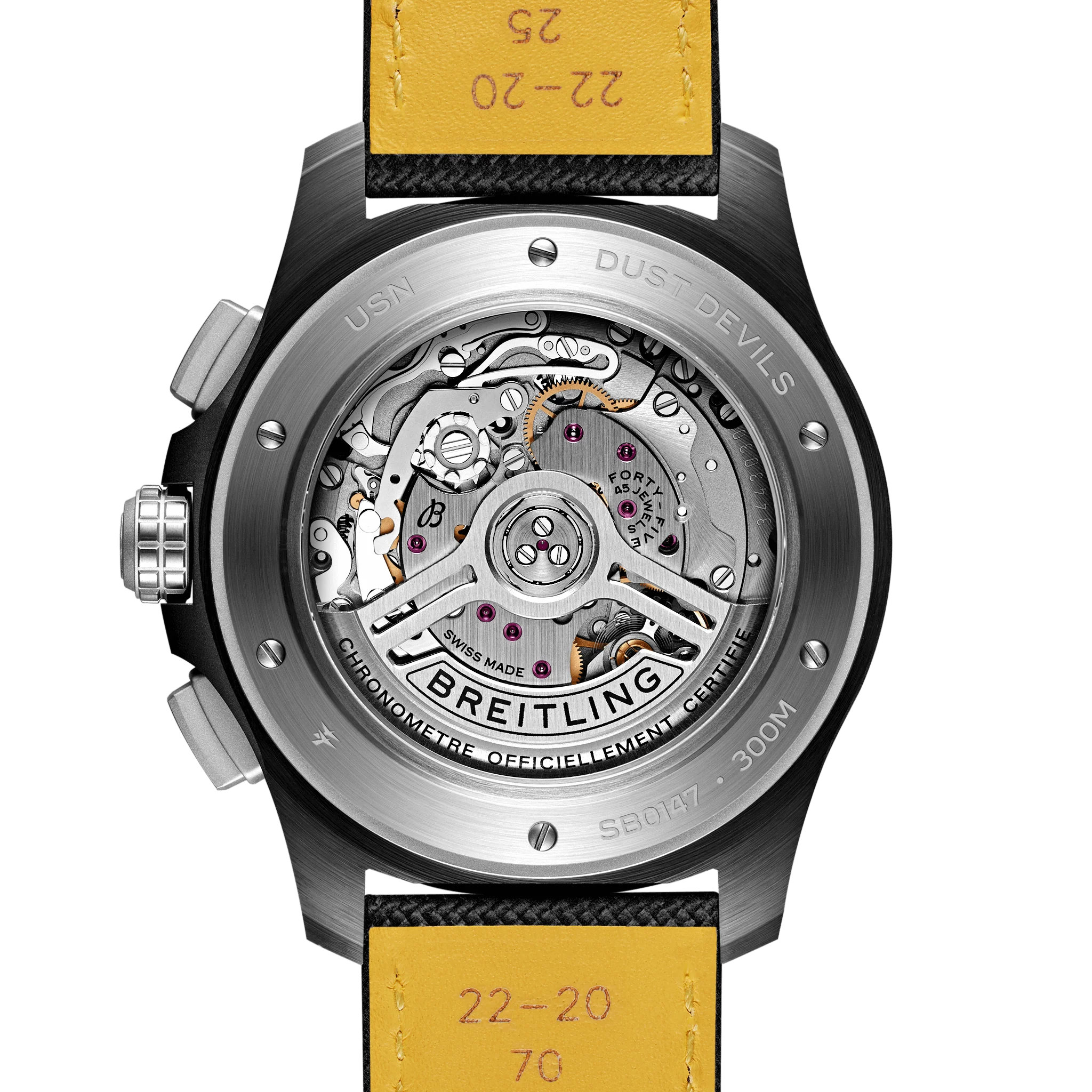 Breitling Avenger B01 Chronograph 44 Night Mission USN Dust Devils SB01473A1B1X1 - Image 2