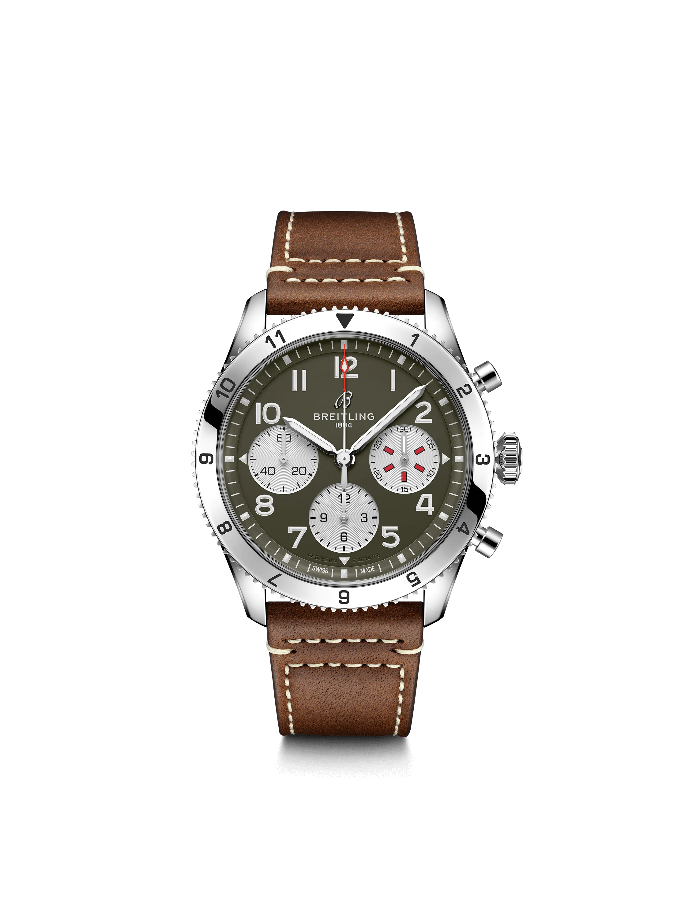 BREITLING Classic AVI Chronograph 42 Curtiss Warhawk A233802A1L1X1