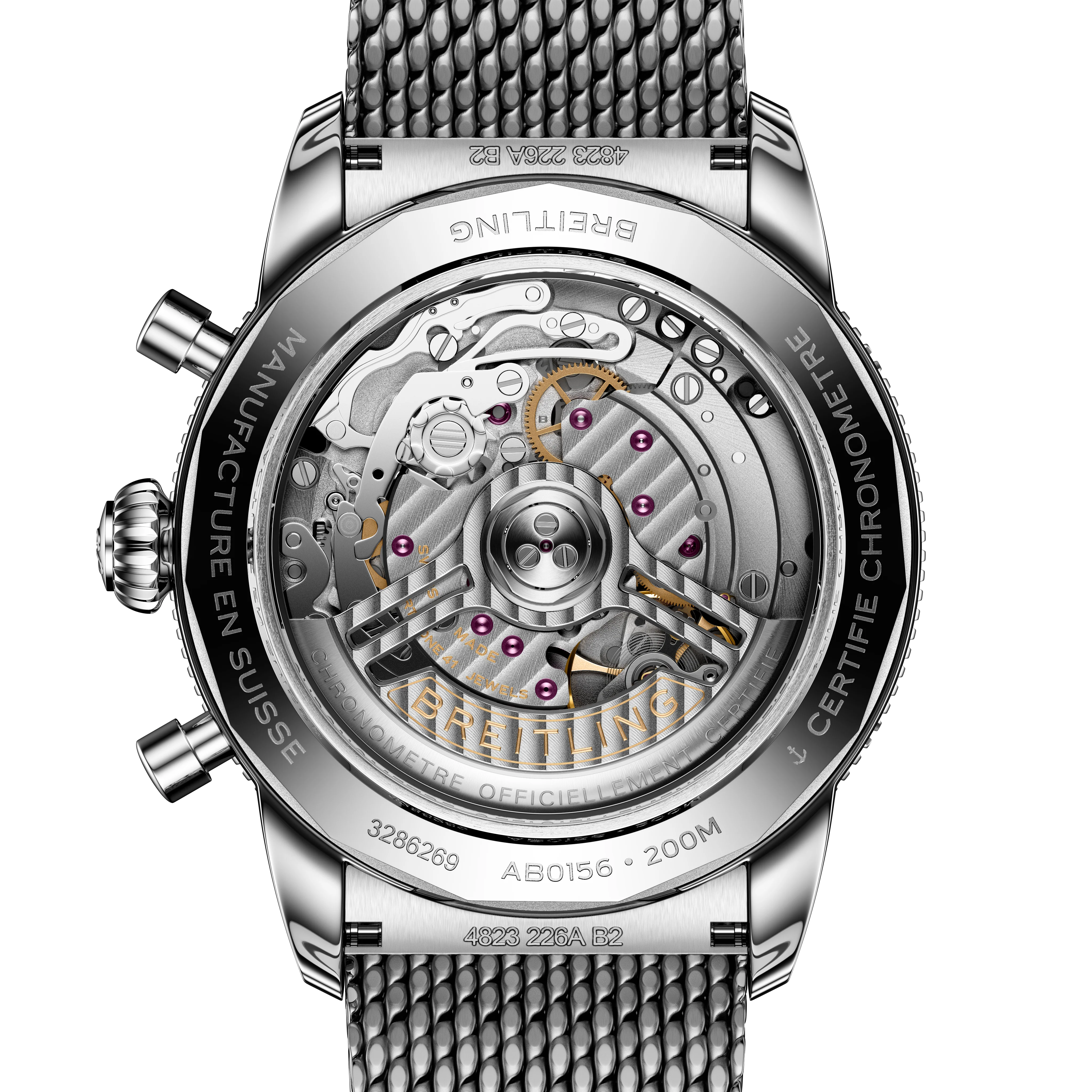 Breitling SUPEROCEAN HERITAGE B01 Chronograph 42 AB0156361L1A1 - Image 2