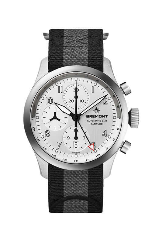 Bremont Altitude Chronograph GMT ALT42-CHR-G-SS-SI-N-S