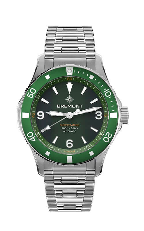 Bremont Supermarine 300M SM40-ND-SS-GN-B