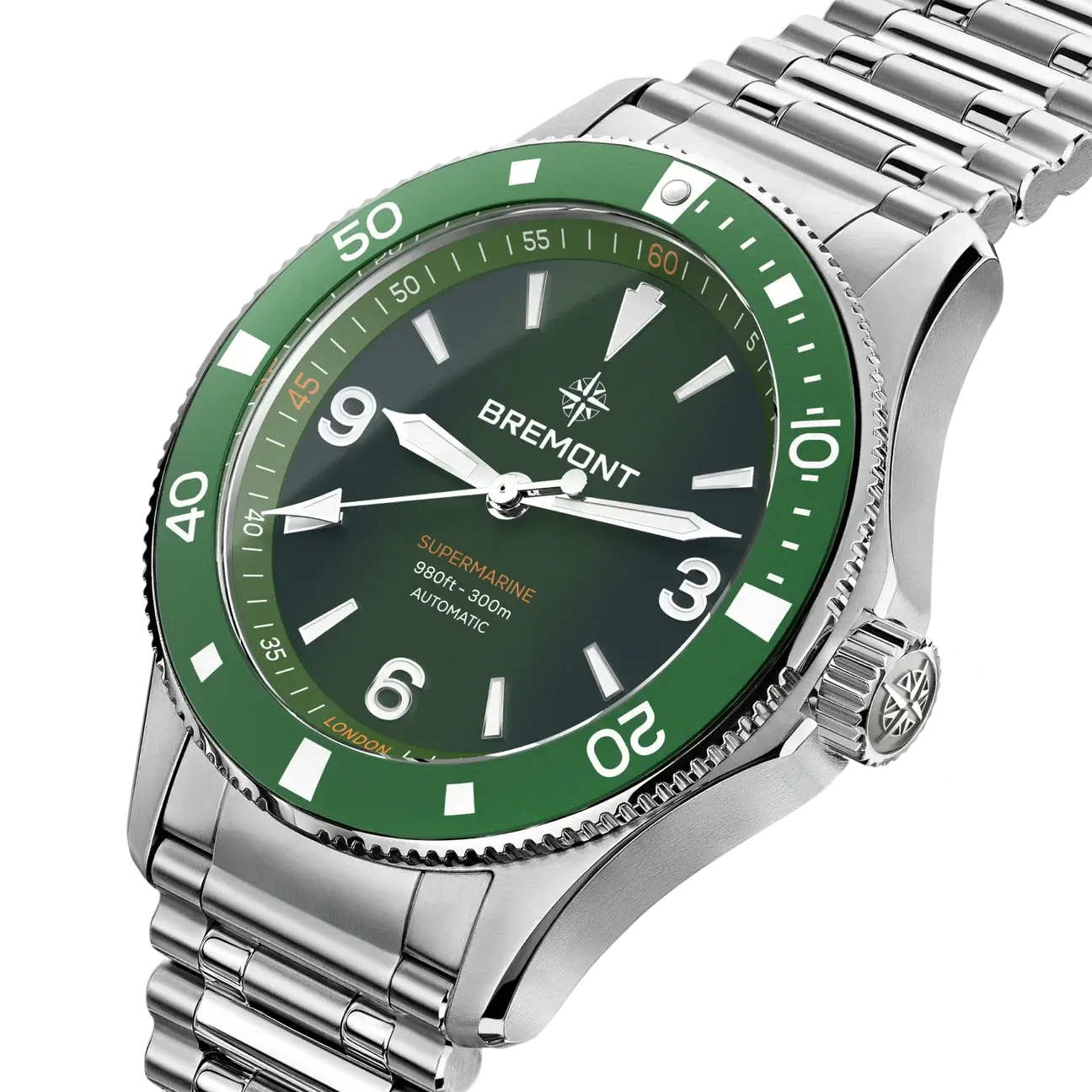 Bremont Supermarine 300M SM40-ND-SS-GN-B - Image 3