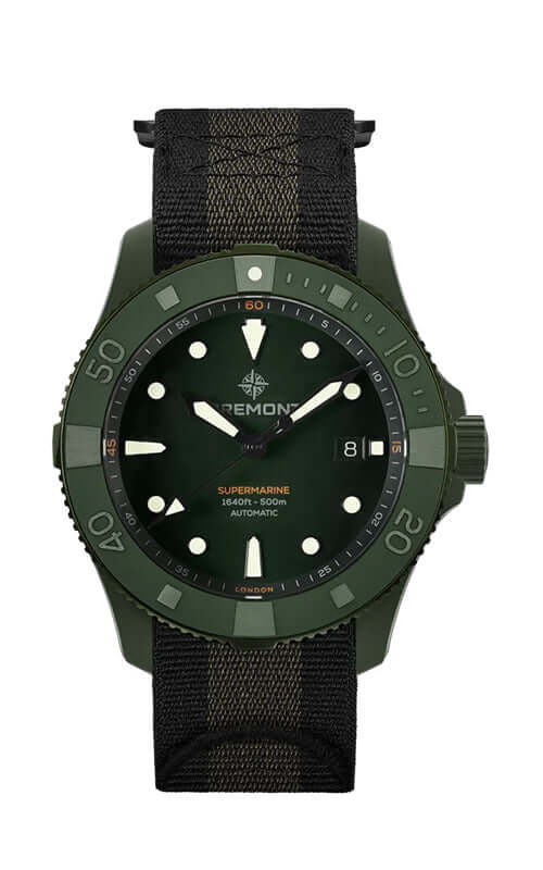 Bremont Supermarine Full Ceramic, Jungle Green SM43-DT-GNCER-GN-N-S