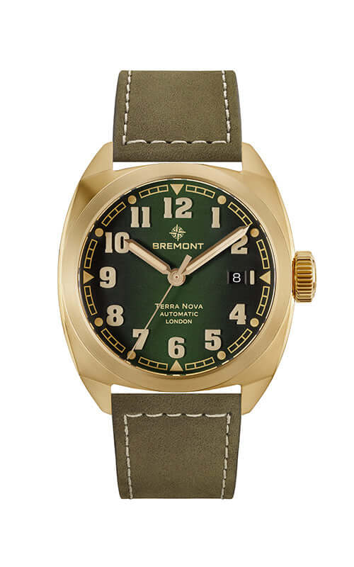Bremont Terra Nova 40.5 Date Bronze TN40-DT-BZ-GN-L-S