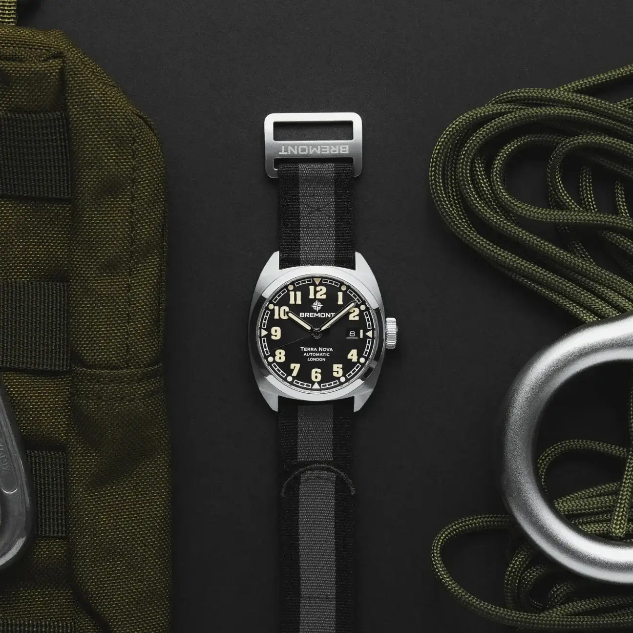 Bremont Terra Nova 40.5 Date TN40-DT-SS-BK-N-S - Image 4