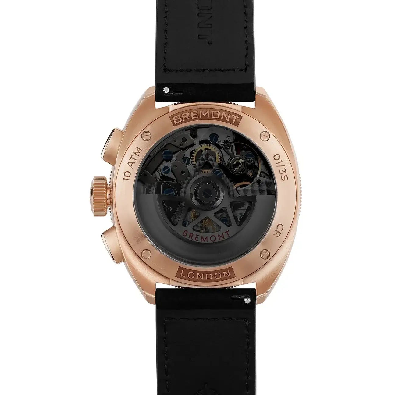 Bremont Terra Nova 42.5 Chronograph, Rose Gold TN42-CHR-RG-BR-L-S - Image 2