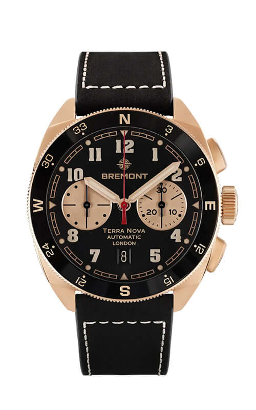Bremont Terra Nova Jimmy Chin Chronograph, Rose Gold TN42JC-CHR-RG-BK-L-S