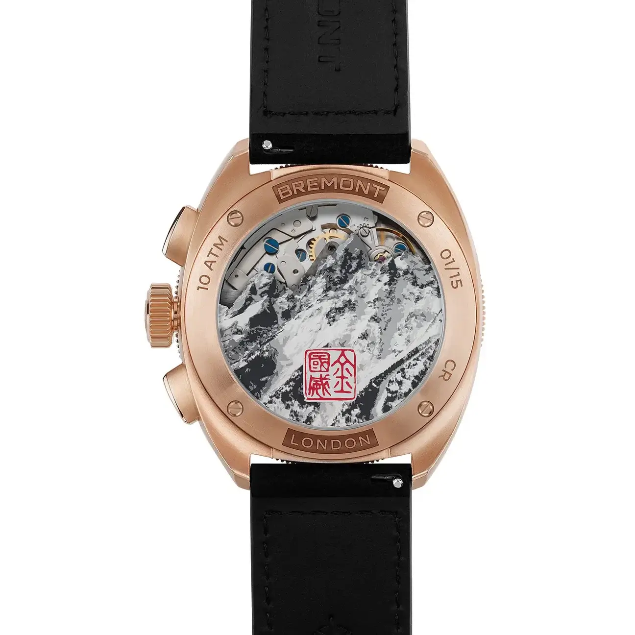 Bremont Terra Nova Jimmy Chin Chronograph, Rose Gold TN42JC-CHR-RG-BK-L-S - Image 2