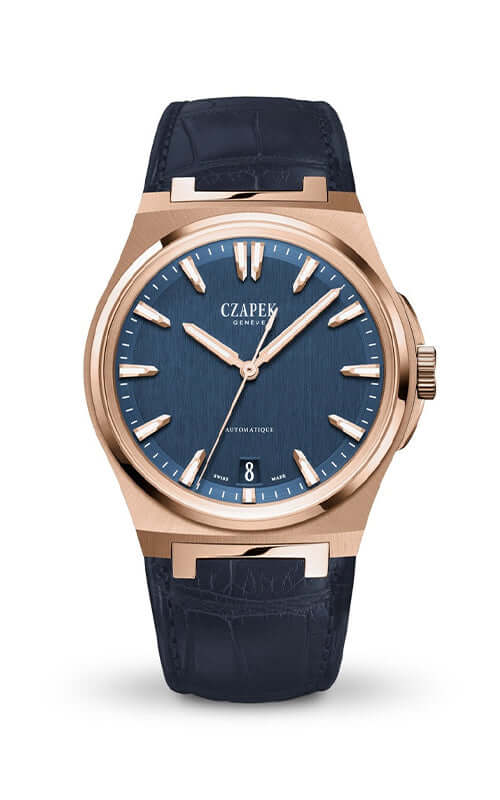 Czapek & Cie Antarctique Mount Erebus Deep Blue & Rose Gold