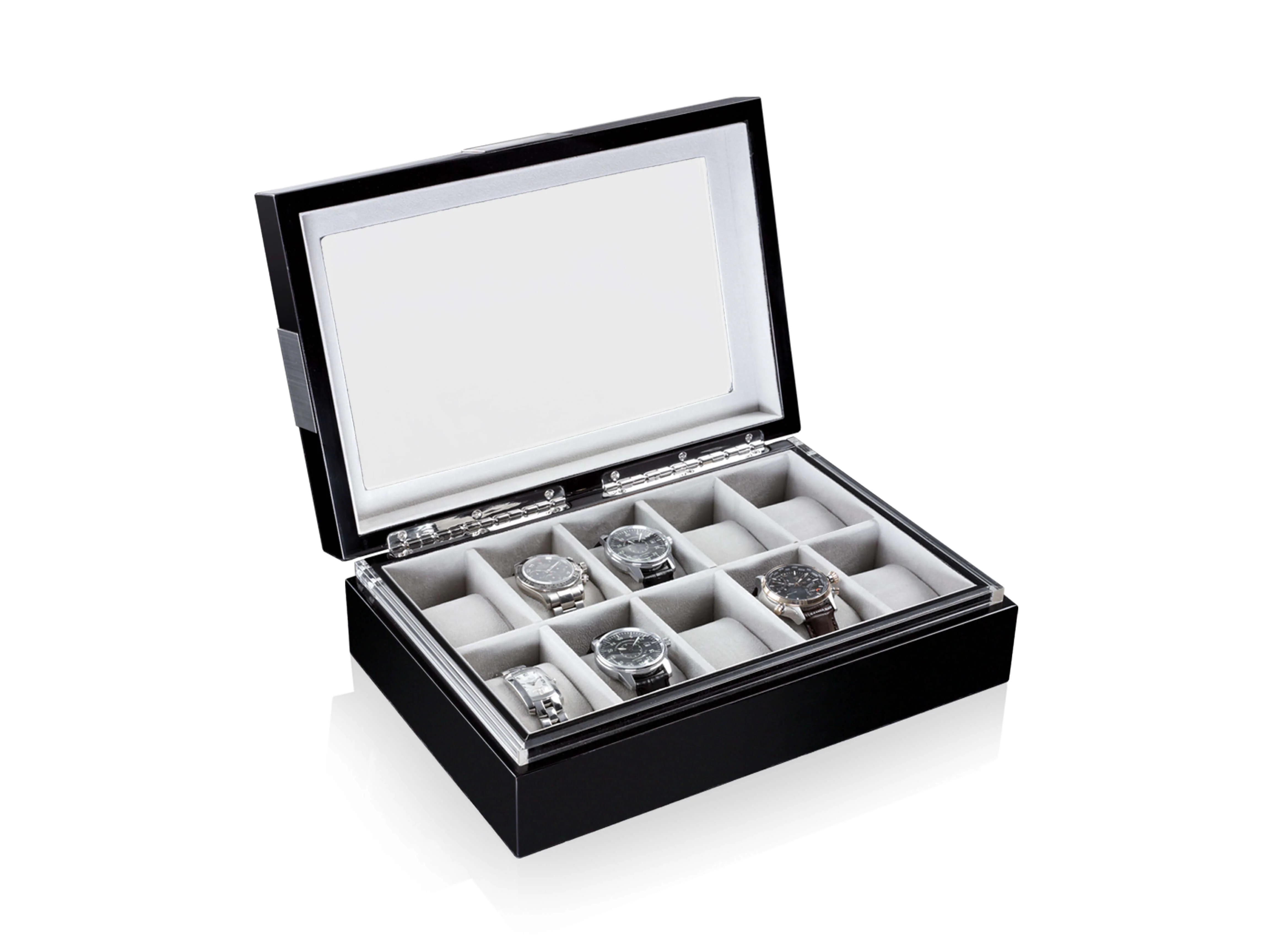 Executive 10 Watches Black & Gray Box
