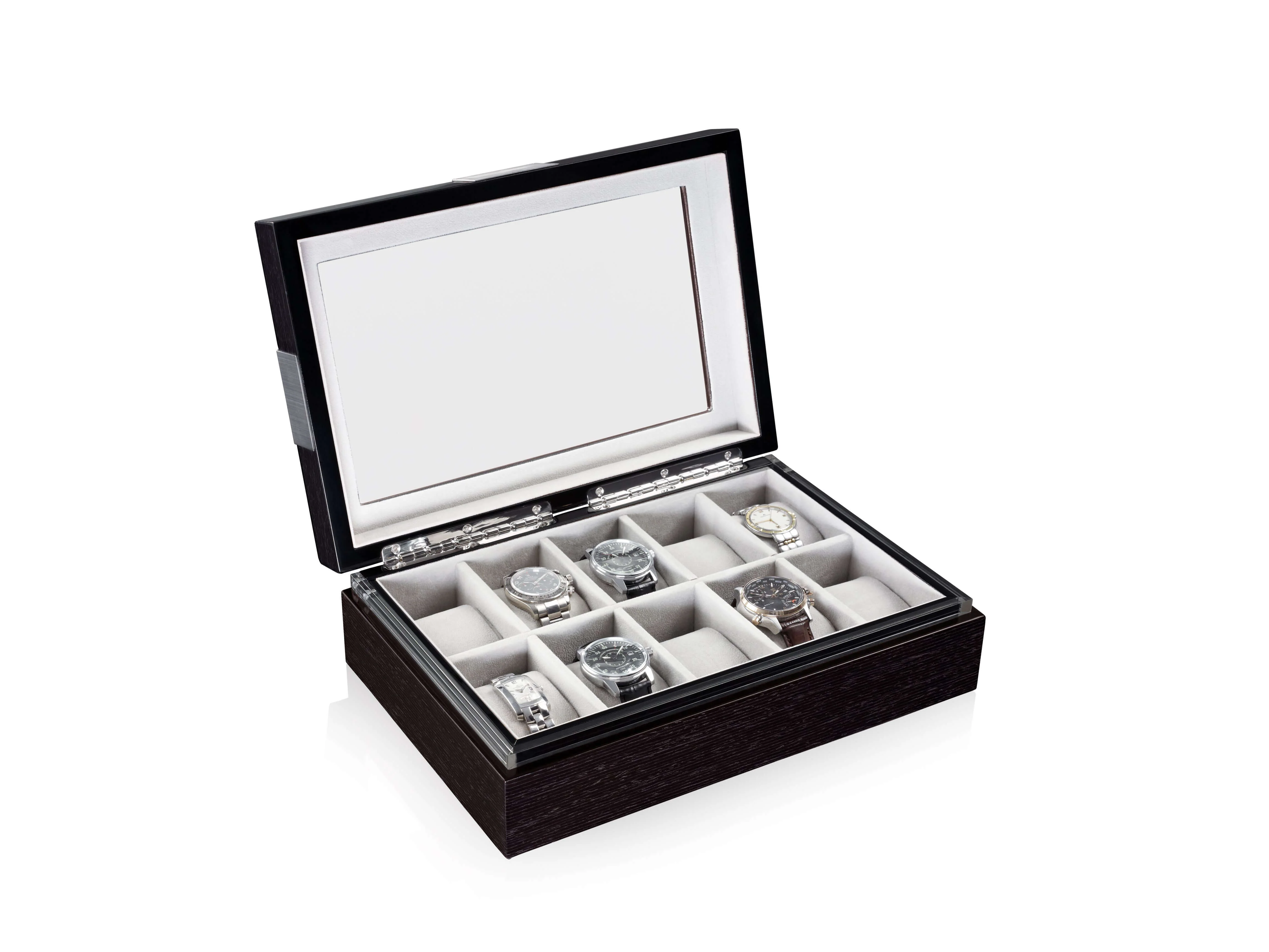 Executive 10 Watches Quercus & Gray Box