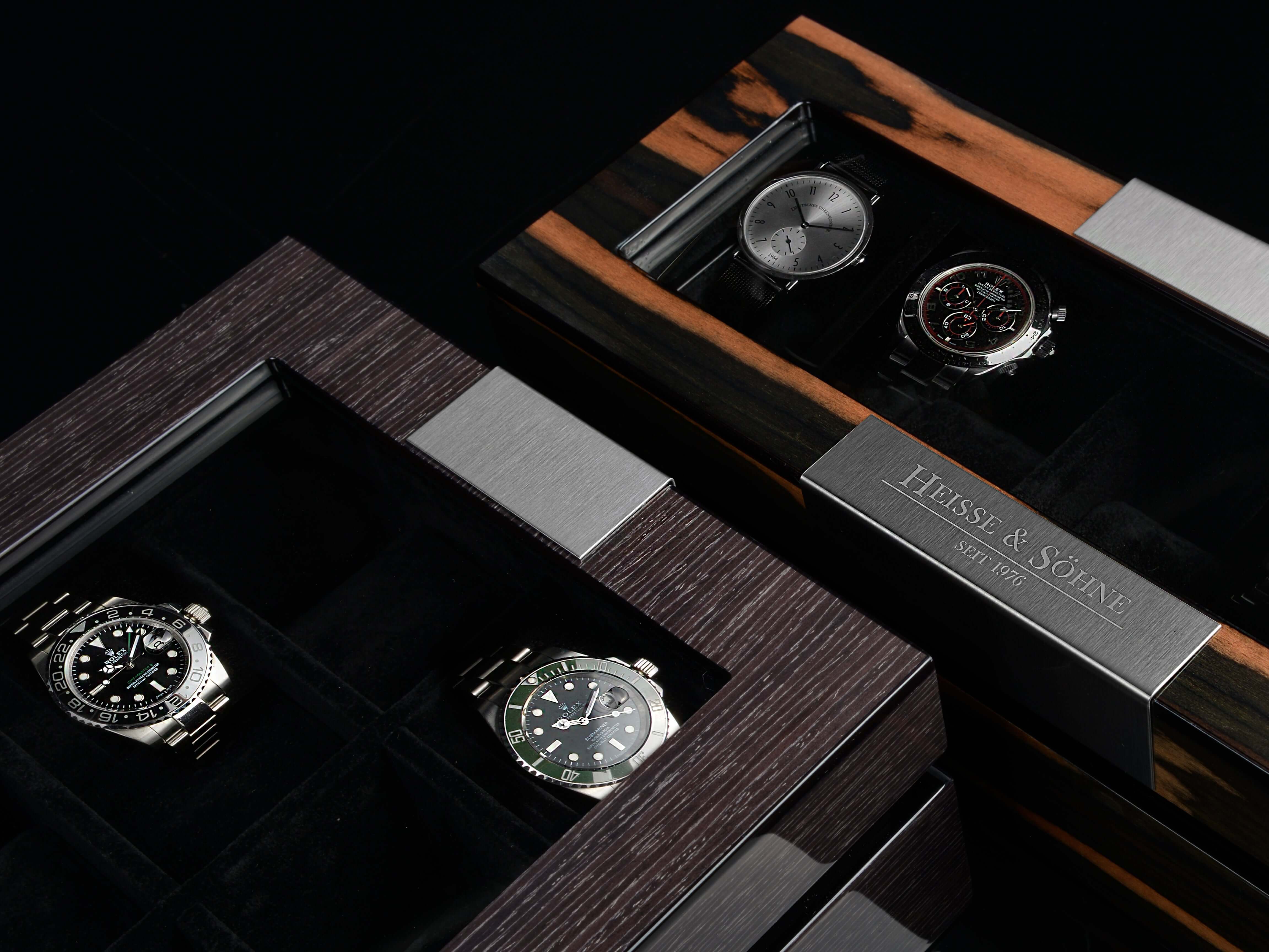 Executive 5 Watches Macassar & Black Box - Image 7
