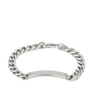 GUCCI DIAMANTE Silver Bracelet Chain YBA843602001