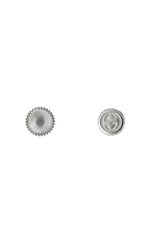 GUCCI EARRINGS SILVER BOULE XS YBD62854600100U