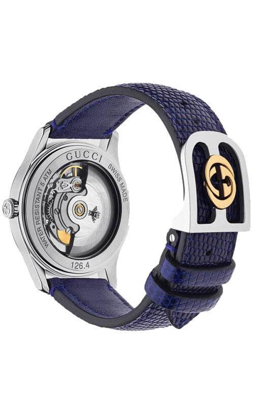 GUCCI G-Timeless Lapis Blue Dial with Bees Automatic Watch YA1264122 - Image 2