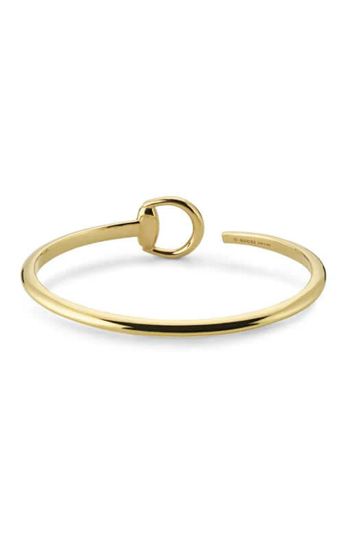 GUCCI Horsebit Bracelet Flex in 18kt Yellow Gold YBA795810001 - Image 2