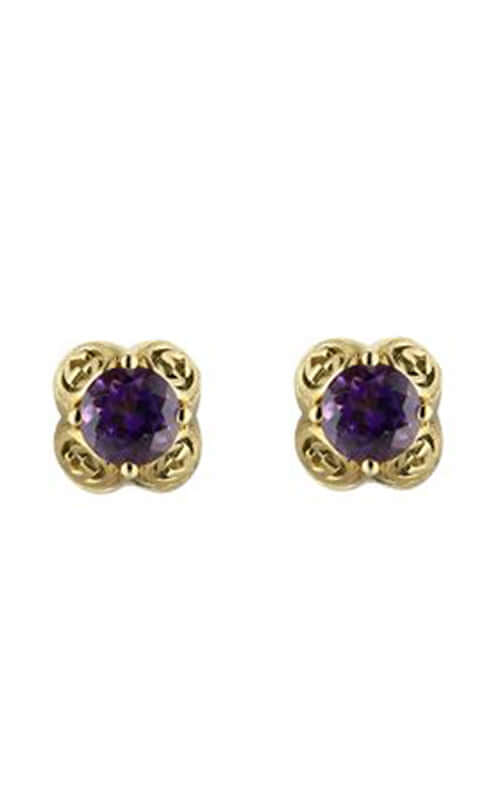 GUCCI Interlocking G Gems 18k Gold Earrings YBD662427003