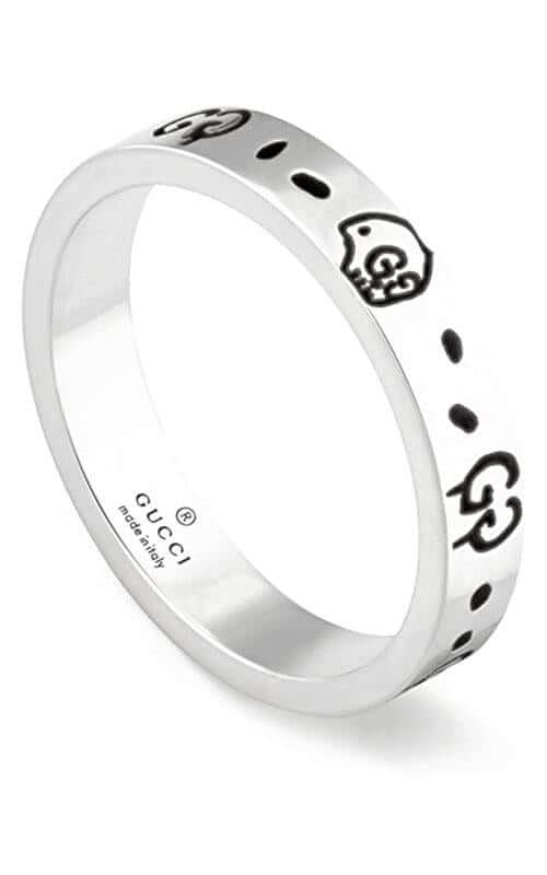 GUCCI GUCCI Ghost Silver Ring YBC477339001020