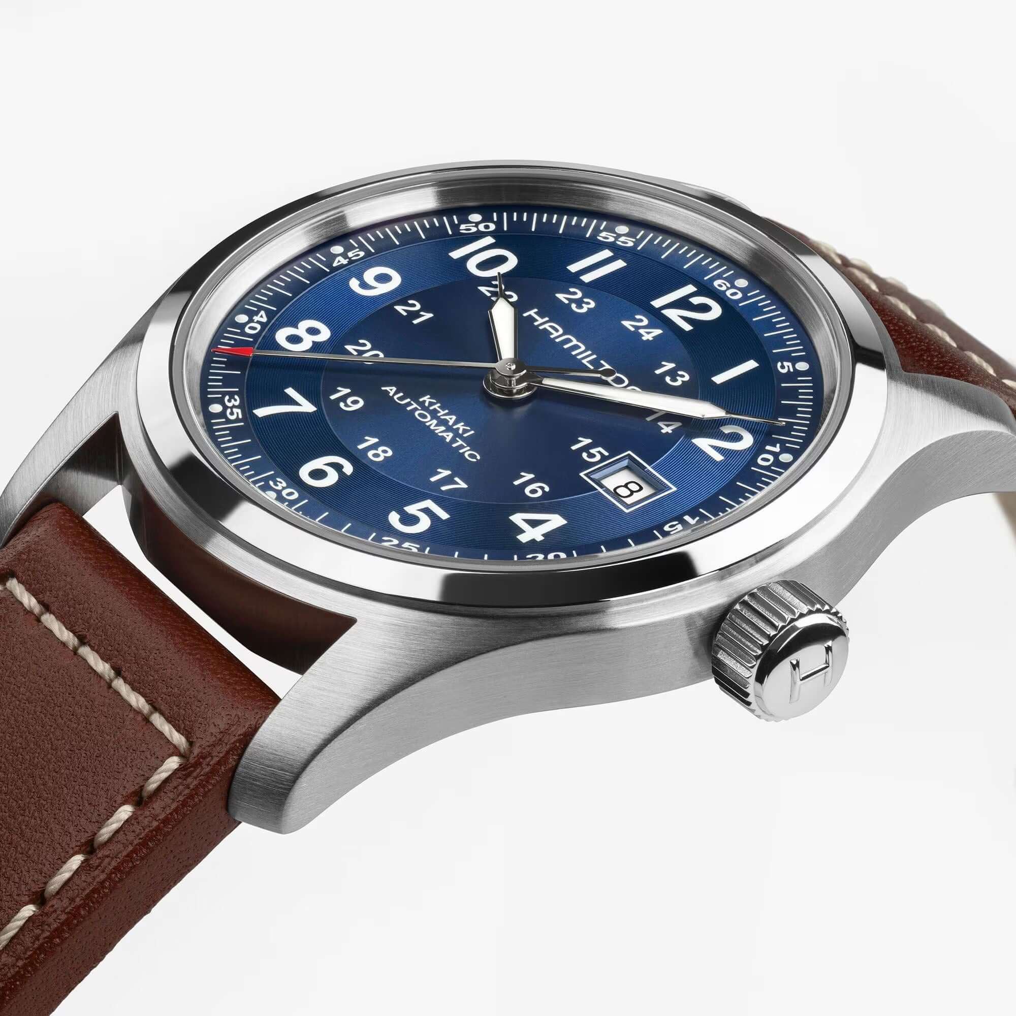 Hamilton Khaki Field 42mm Automatic Watch H70605540 - Image 5