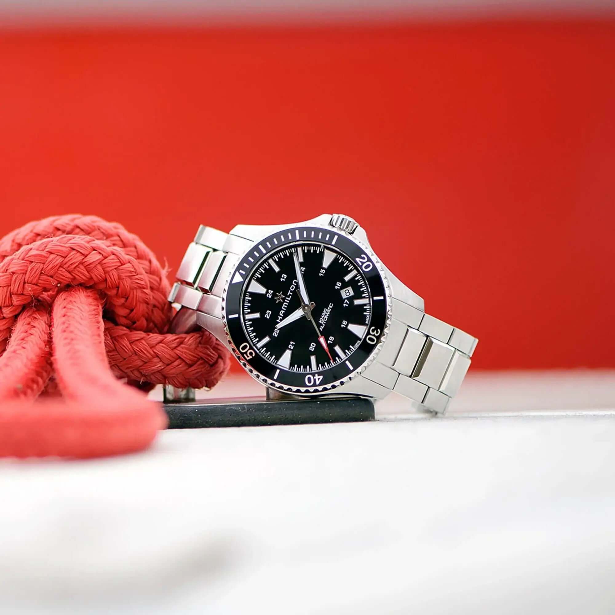 Hamilton Khaki Navy Scuba Automatic 40mm Watch H82335131 - Image 7