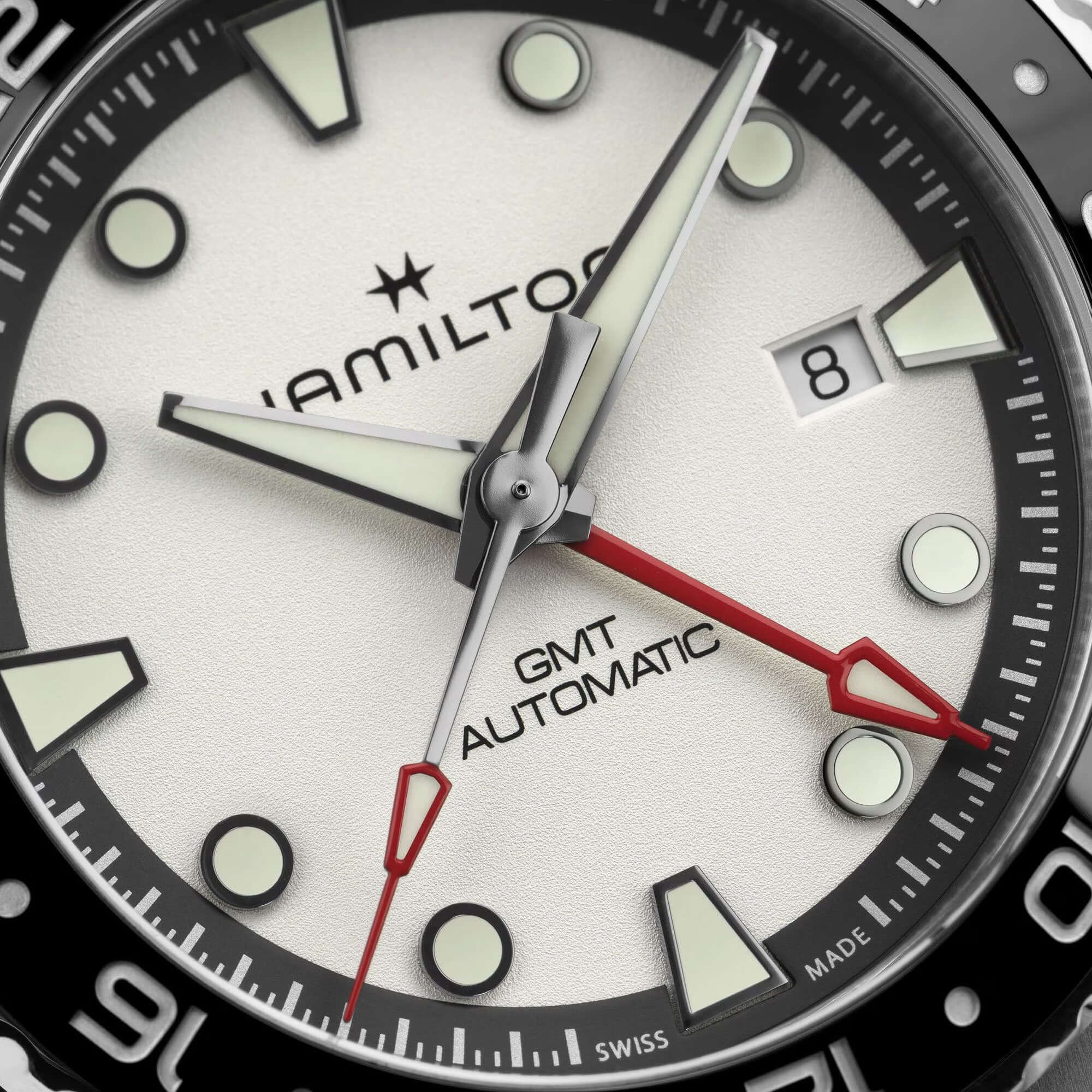 Hamilton Khaki Navy Scuba Automatic GMT 43mm Watch H82555150 - Image 2