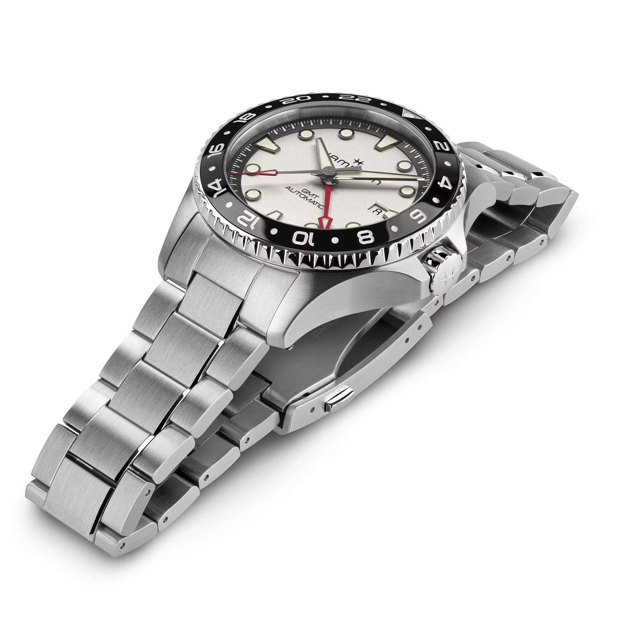 Hamilton Khaki Navy Scuba Automatic GMT 43mm Watch H82555150 - Image 4