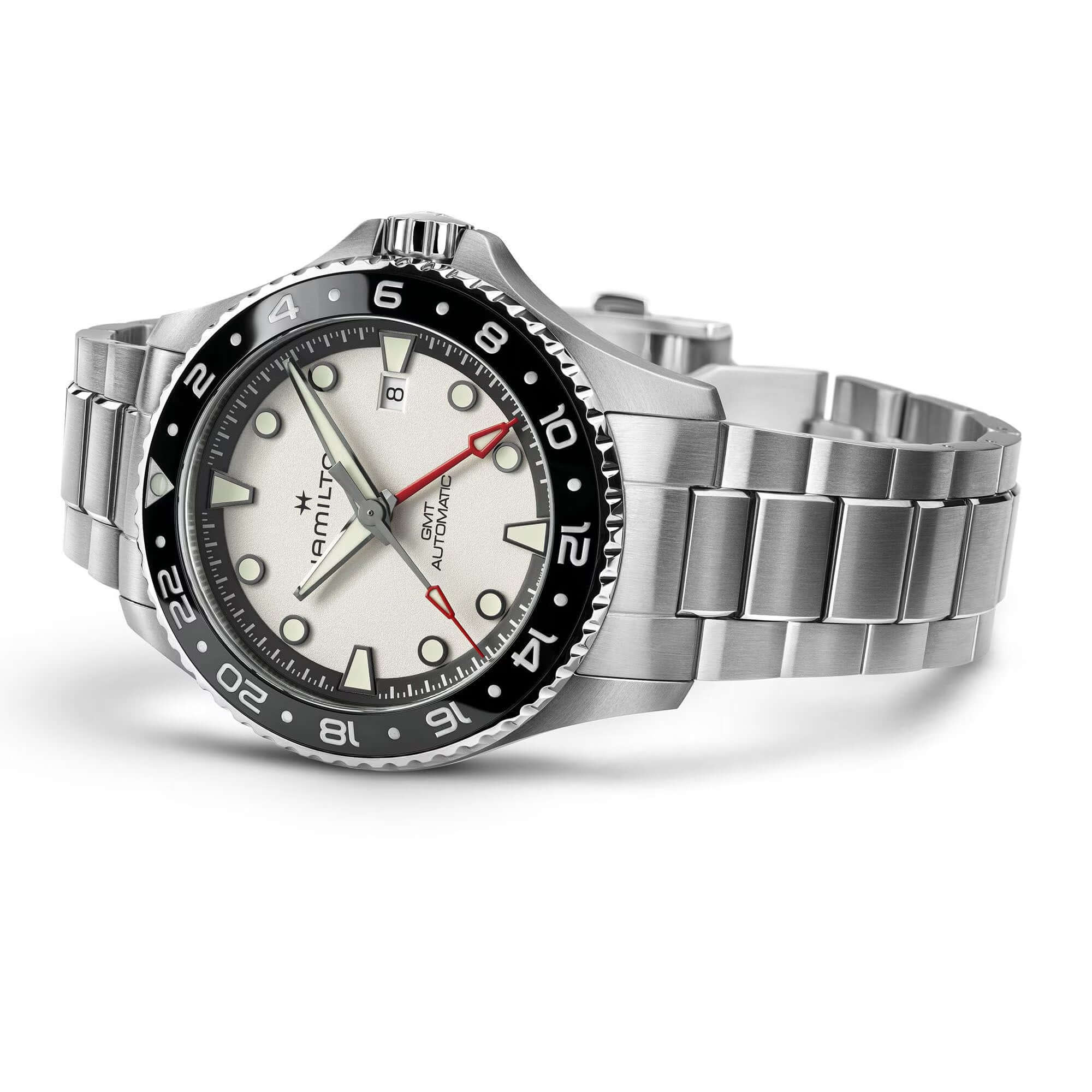 Hamilton Khaki Navy Scuba Automatic GMT 43mm Watch H82555150 - Image 5