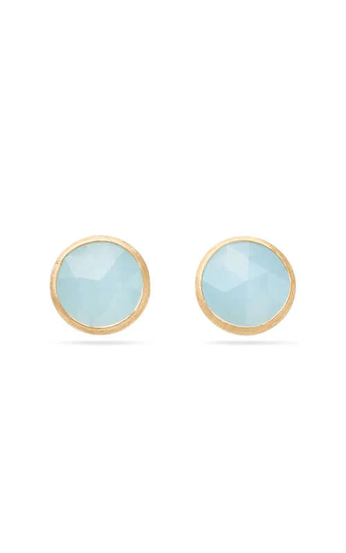 Marco Bicego Jaipur Earrings Yellow Gold, Aquamarine OB1739-AQ01-Y