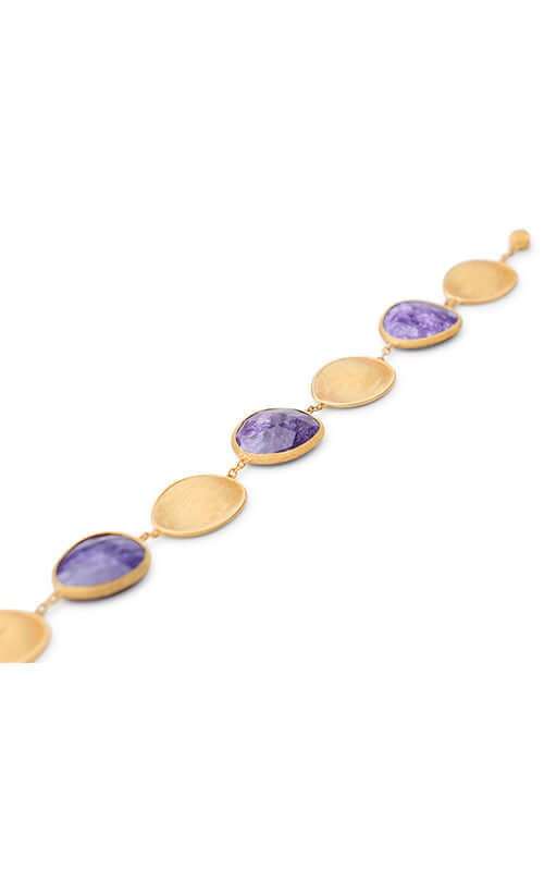 Marco Bicego Lunaria Colour Charoite Bracelet BB2099-CIA01-Y - Image 2