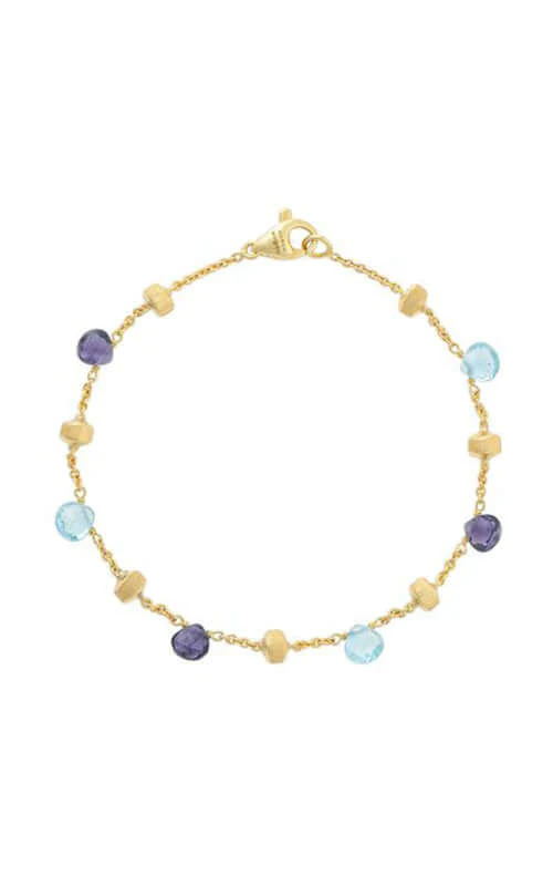 Marco Bicego Paradise Bracelet Yellow Gold and Mixed Gemstones BB765-MIX240-Y