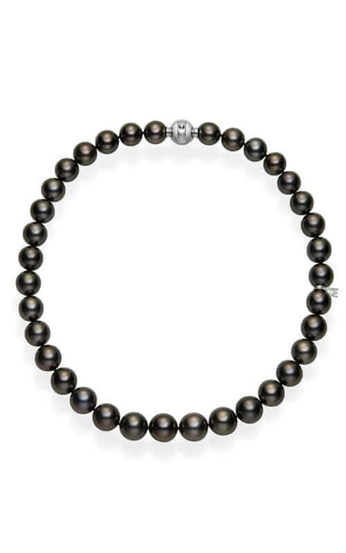 Mikimoto Necklace Black South Sea Pearl MNS10515BRX06261