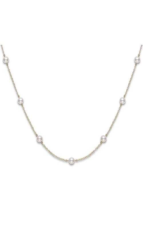 Mikimoto Tin Cup Necklace (PC158LK)