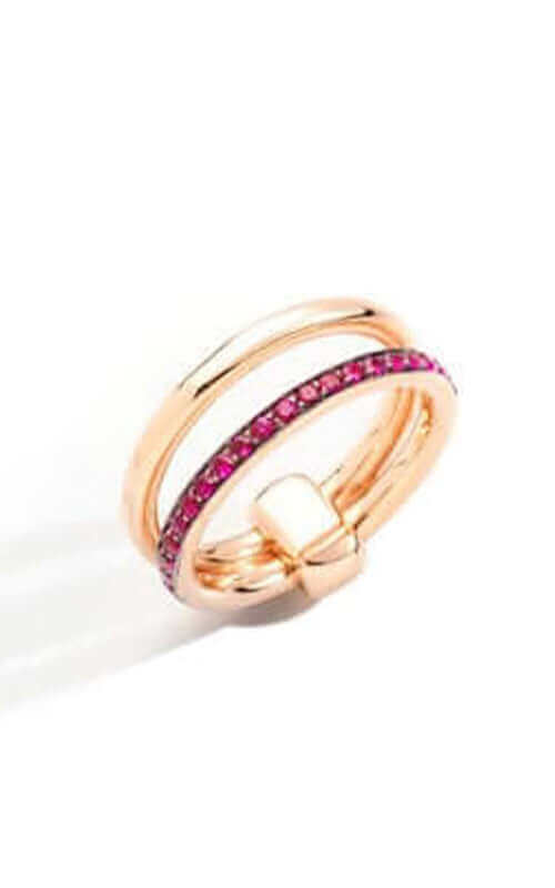 Pomellato Iconica Ring with Rubies PAC0100O7BRKRU000