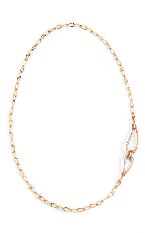 Pomellato Fantina Necklace with Pendant 18k Rose Gold with Diamonds PCC1021O7000DB000 - Image 3