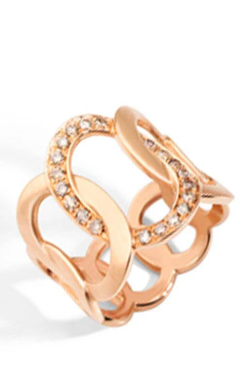 Pomellato Brera Collection 18K Rose Gold Ring.