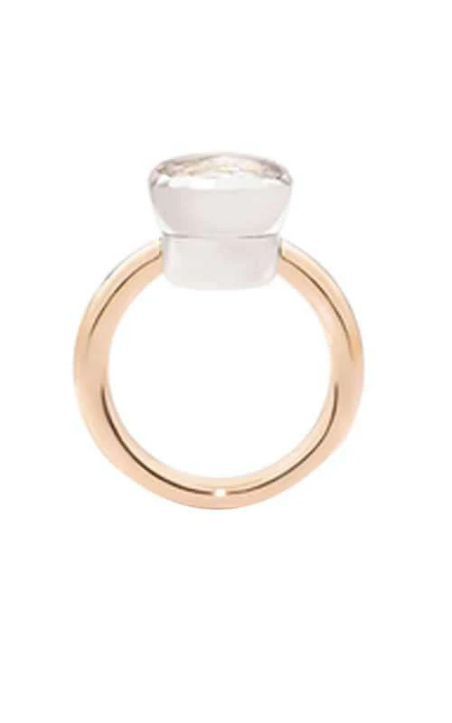 Pomellato Ring Nudo - Gold and White Topaz (PAA1100O6000000TB) - Image 2
