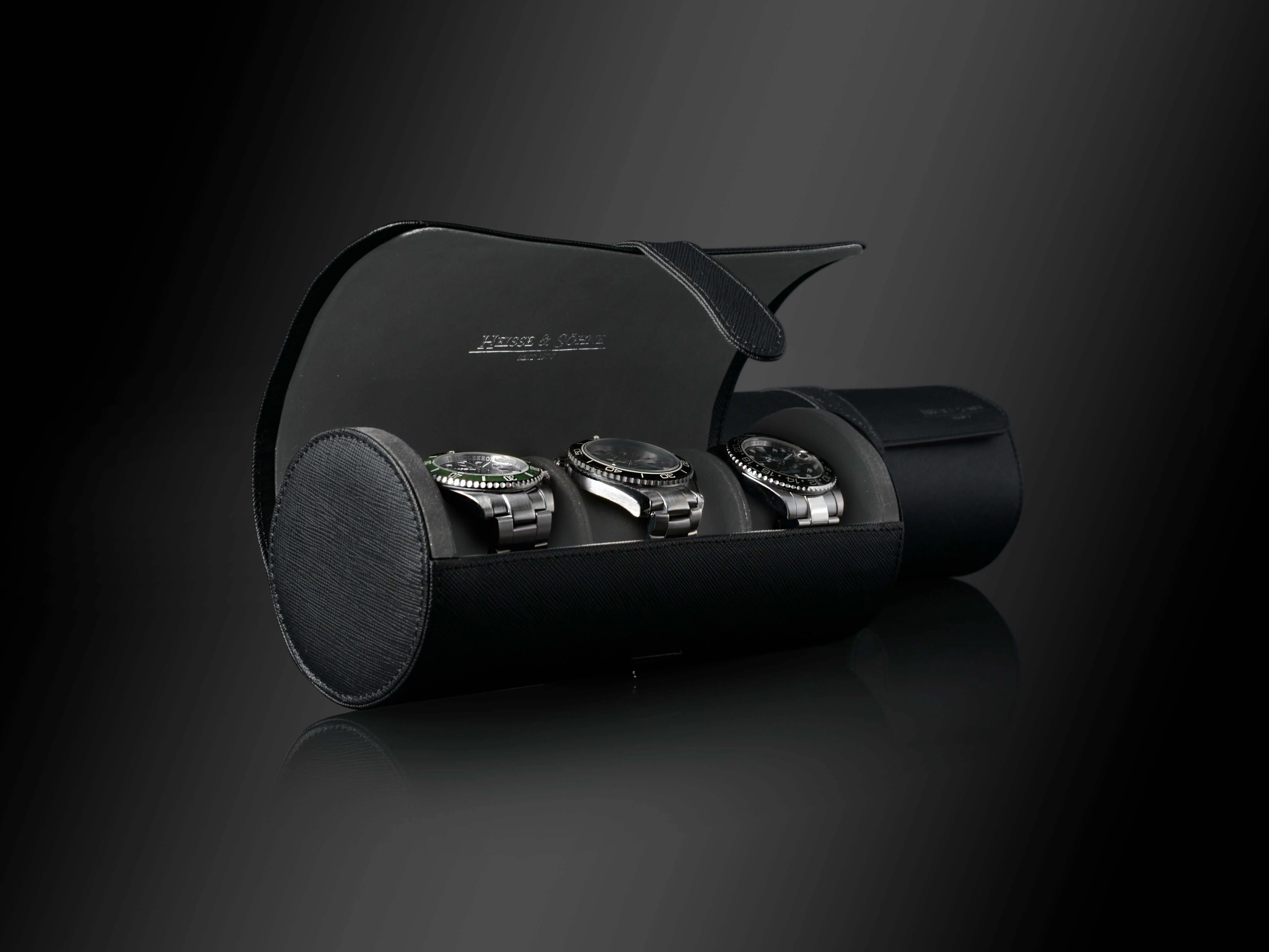 Rondo 3 Watch Roll Black - Image 5