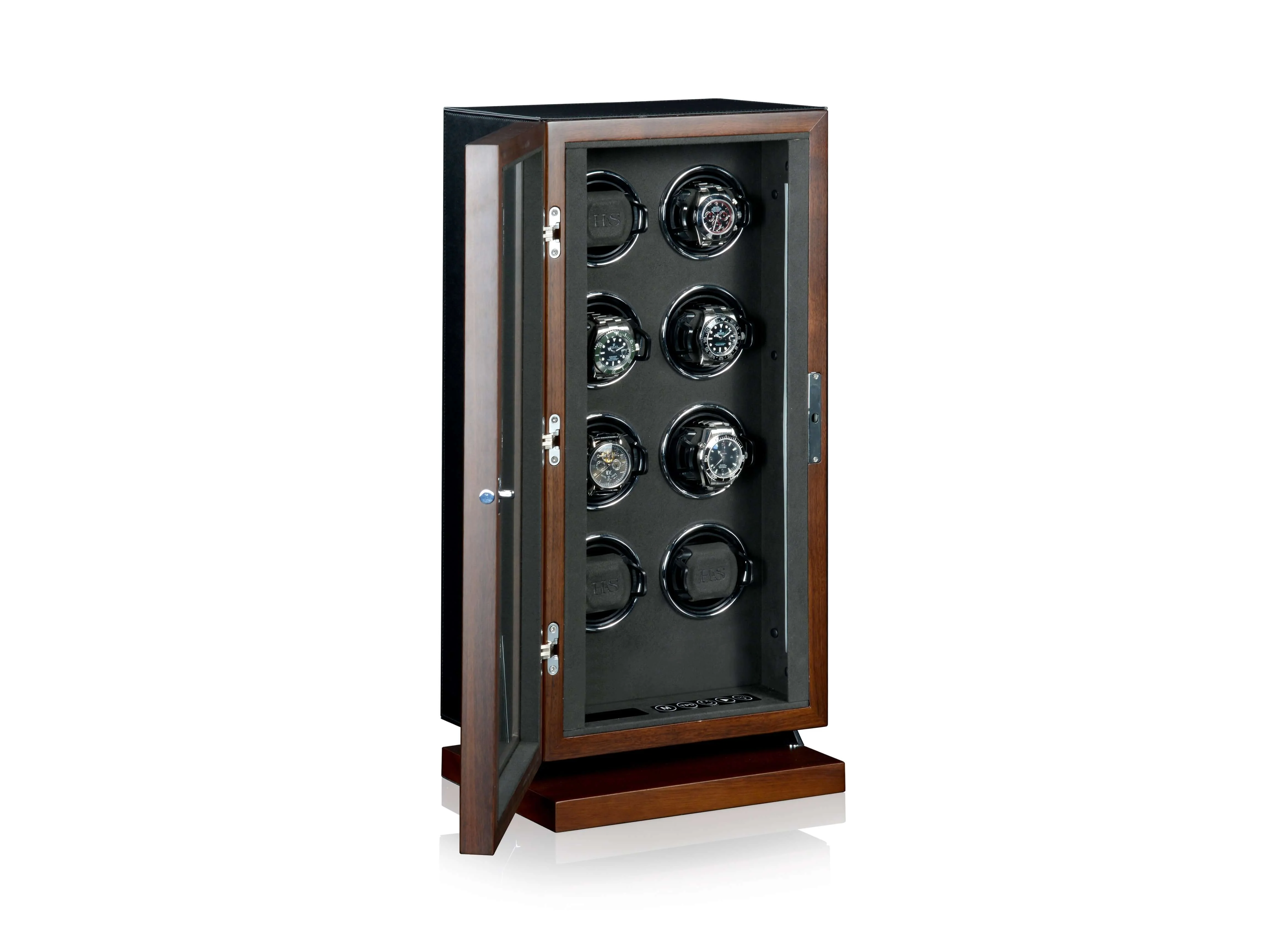 Triton Walnut & Black 8 Watches - Image 3