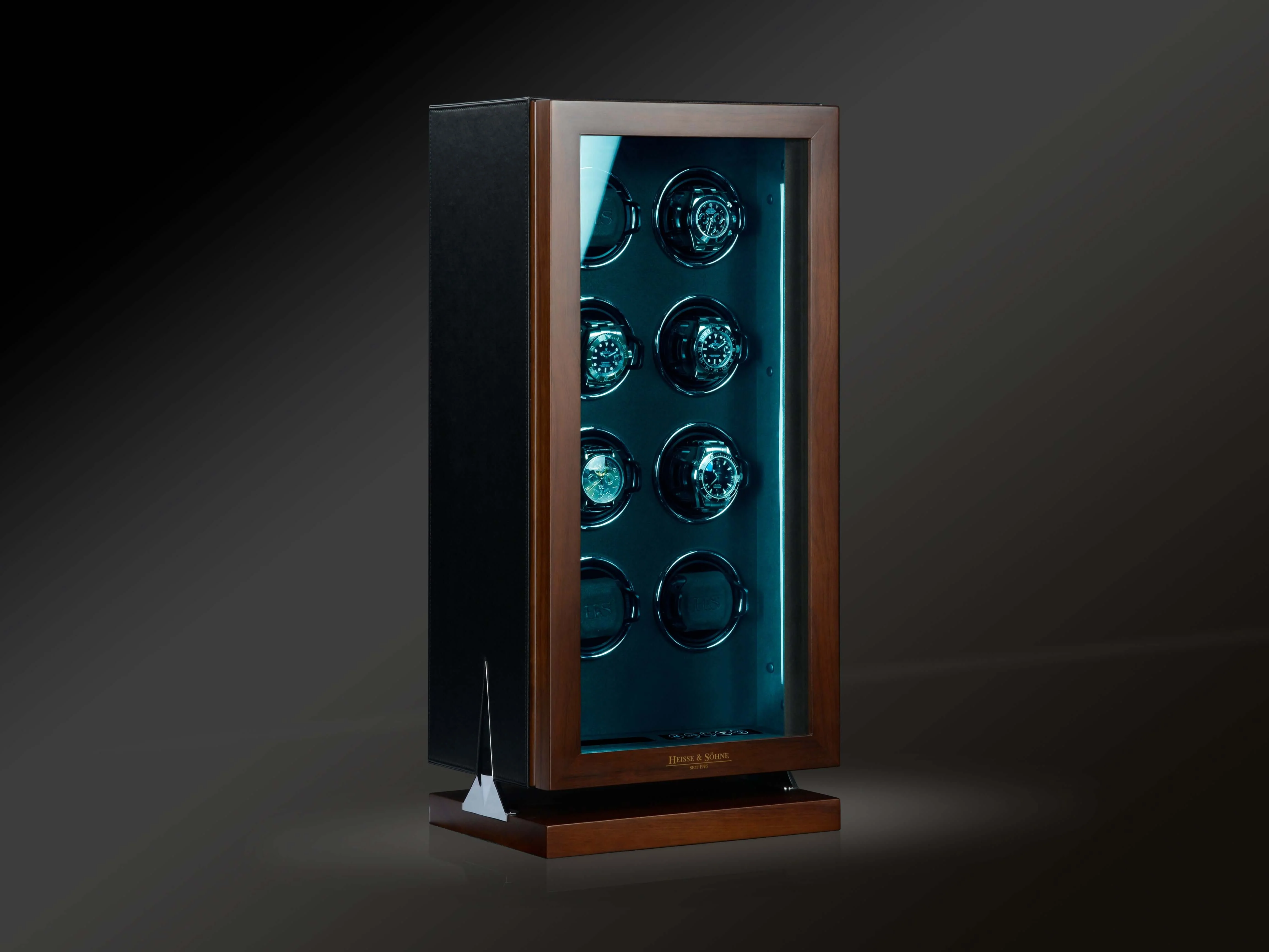 Triton Walnut & Black 8 Watches - Image 4