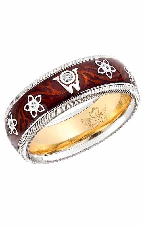 Wellendorff Flower Angel Gold and Diamonds Ring (6.7029)