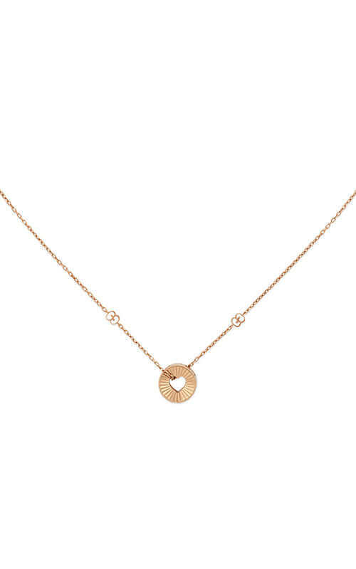 Gucci Icon 18kt Heart Necklace Rose Gold YBB72937300100U - Image 2